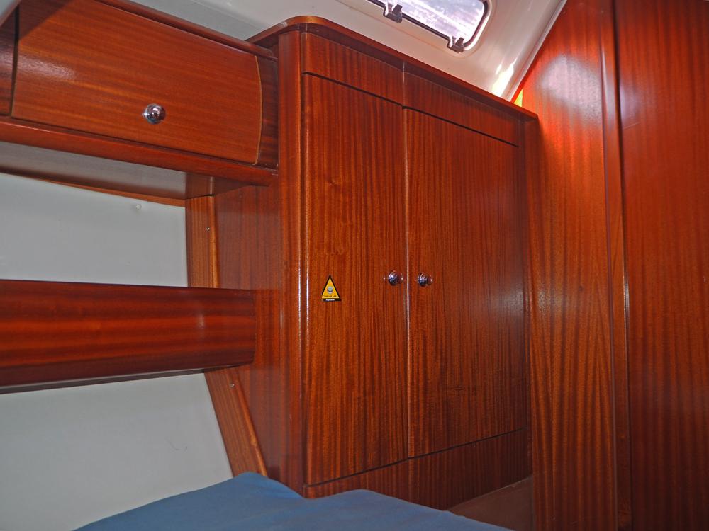 Achterkajuit, Accommodatie